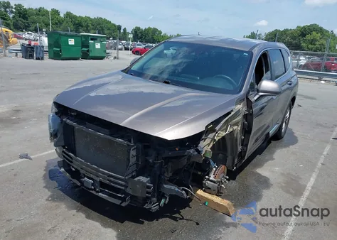 2019 Hyundai Santa Fe Se из США, поврежденный, VIN 5NMS2CADXKH098561